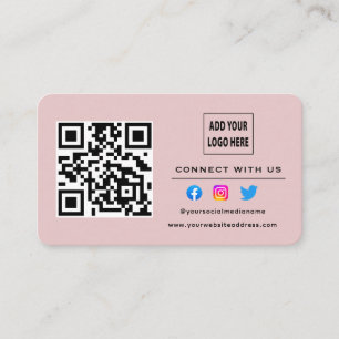 Carte De Visite Brousse Rose Suivre L'Analyse Pour Se Connecter À 