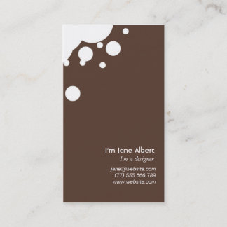 Carte de visite Brown (013)