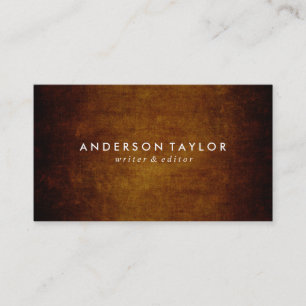 Carte De Visite Brown Vintage élégant