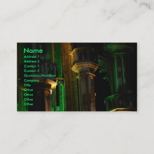 Carte De Visite Bruxelles de nuit