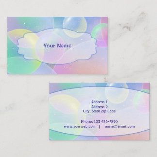 Carte De Visite Bubble - Business Cards