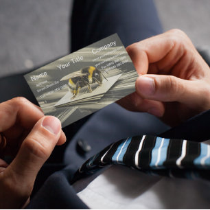 Carte De Visite Bumble Bee Bumblebee éminemment