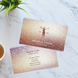 Carte De Visite Bureau d'avocat de luxe moderne