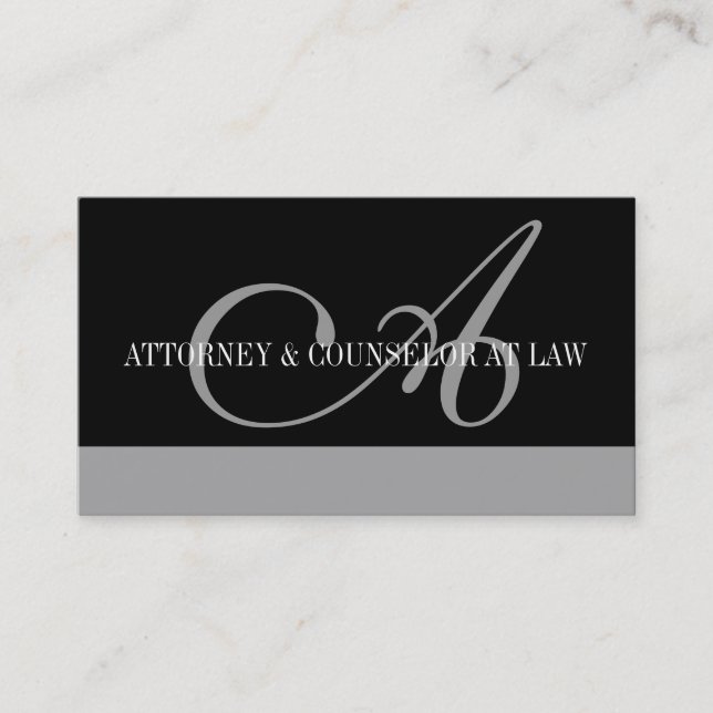 Carte De Visite Bureau juridique de cabinet juridique de (Devant)