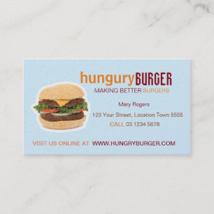 Carte de visite Burger