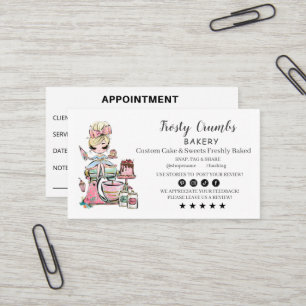 Carte De Visite Business Card für Bäckerei