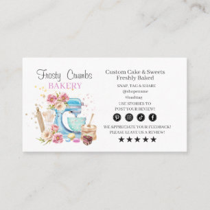 Carte De Visite Business Card für Bäckerei