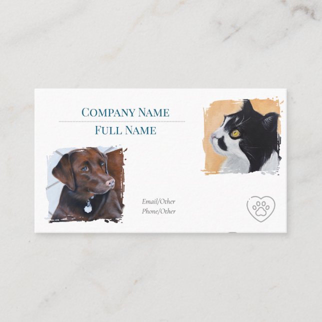 Carte De Visite Business Card with appointment  (Devant)