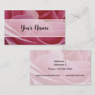 Carte De Visite Business Cards - Rose-01