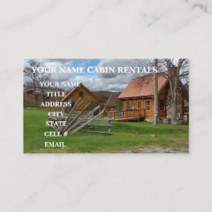 Carte De Visite cabine location log cabine pays pays pays pays cab