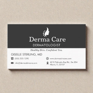 Carte De Visite Cabinet de dermatologie du docteur de la peau