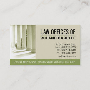 Carte De Visite Cabinets juridiques Legal2 de mandataire