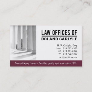 Carte De Visite Cabinets juridiques Legal2 de mandataire
