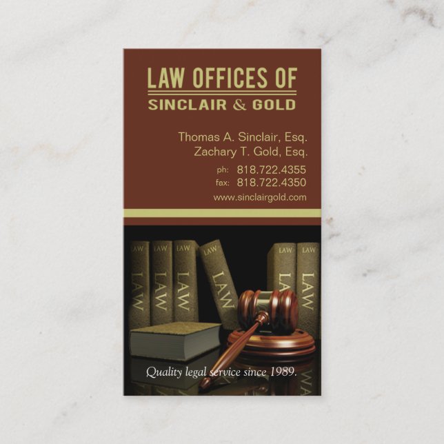 Carte De Visite Cabinets juridiques Legal3 de mandataire - avocat (Devant)