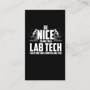 Carte De Visite Cadeau de technologie de laboratoire Médicale -