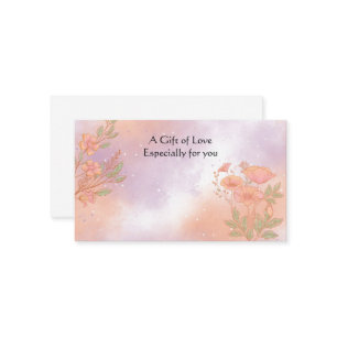 Carte de visite cadeau Flower Shop
