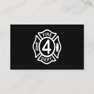 Carte De Visite Cadeau pompier   Cadeaux de pompier Dept