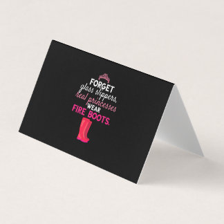Carte De Visite Cadeau pompier | J'Ai Éteint Le Pompier
