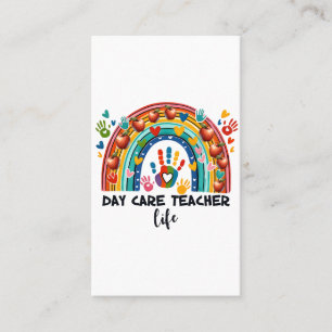 Carte De Visite Cadeau pour Enseignant Vie d'Enseignant en Garde