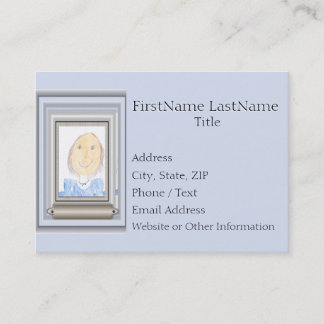 Carte De Visite Cadre créatif et Mat pour votre chef-d'oeuvre