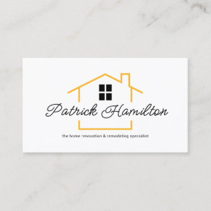 Carte De Visite Cadre minimaliste Rénovation résidentielle