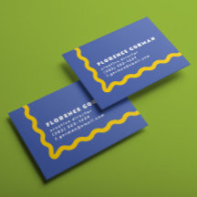 Cadre violet et jaune soleil Wavy