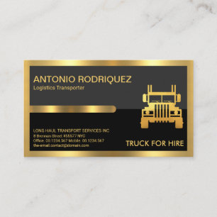 Carte De Visite Cadres de l'onglet Or Suprême Gris Couches Noires