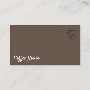 Carte De Visite Café Barista