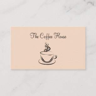 Carte De Visite Café branché