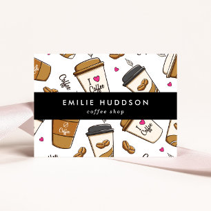 Carte De Visite Café, Café, Café, Barista, Café