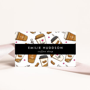 Carte De Visite Café, Café, Café, Barista, Café