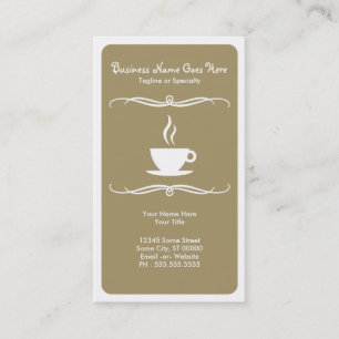 Carte De Visite café de mod