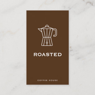 Carte De Visite Café   Presse française   Barista