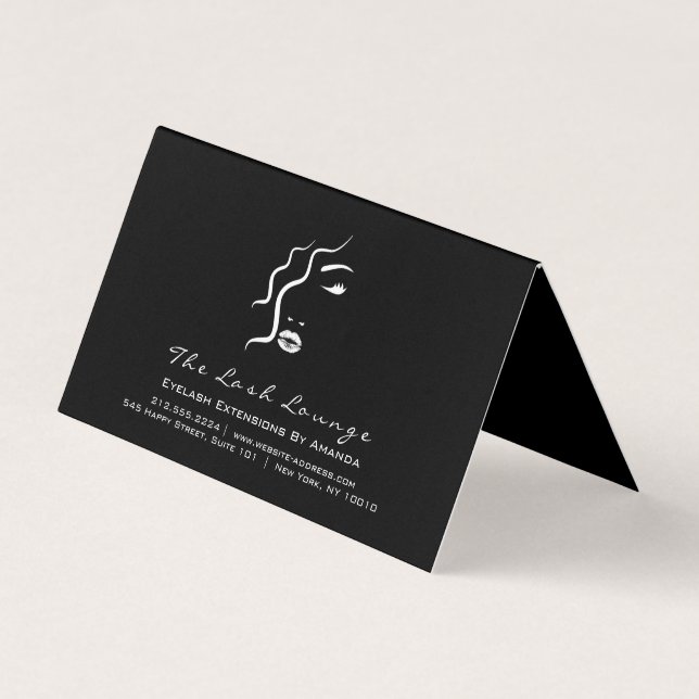 Carte De Visite Calendrier 2018 Beauty Studio, logo (Dos)