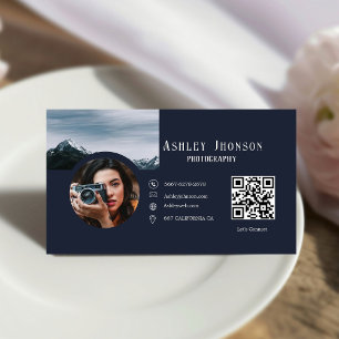 Carte De Visite Calligraphie moderne Photographie professionnelle