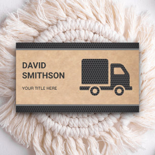 Carte De Visite Camion de transport logistique Russe Kraft