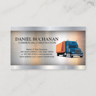 Carte De Visite Camionnage commercial   Métallurgique