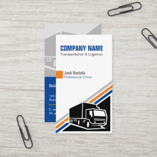 Carte De Visite Camionnage   Transport et logistique
