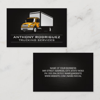 Carte De Visite Camions de transport | Services de transport routi