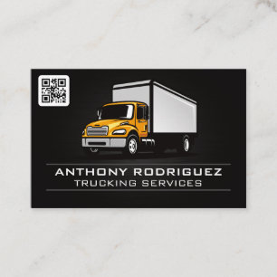 Carte De Visite Camions de transport   Services de transport routi
