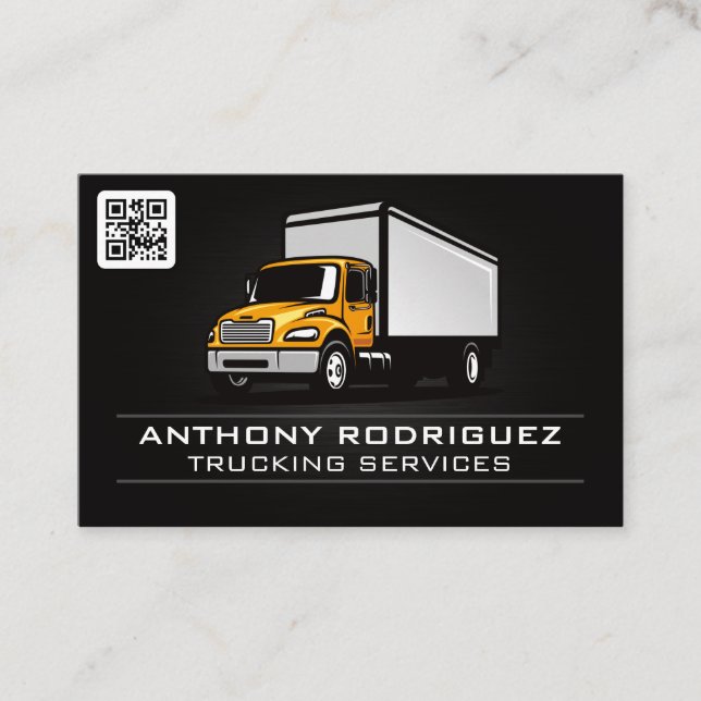 Carte De Visite Camions de transport | Services de transport routi (Devant)