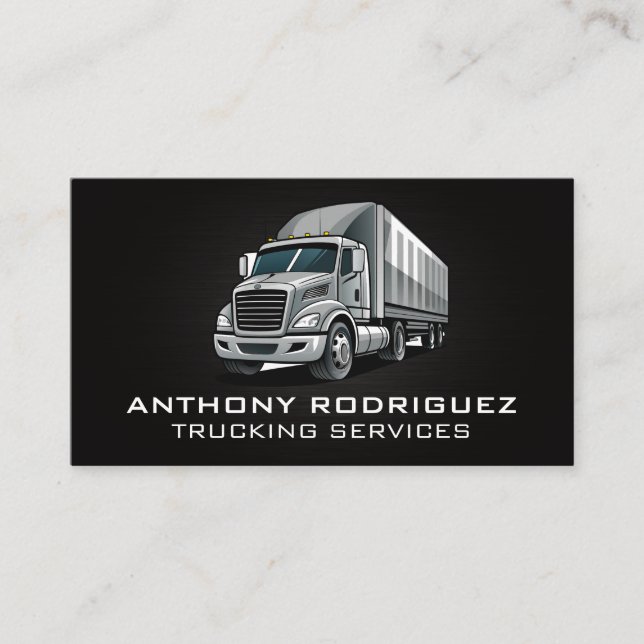 Carte De Visite Camions de transport | Transport de marchandises (Devant)