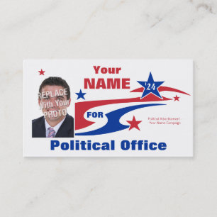 Carte De Visite Campagne électorale politique non partisane