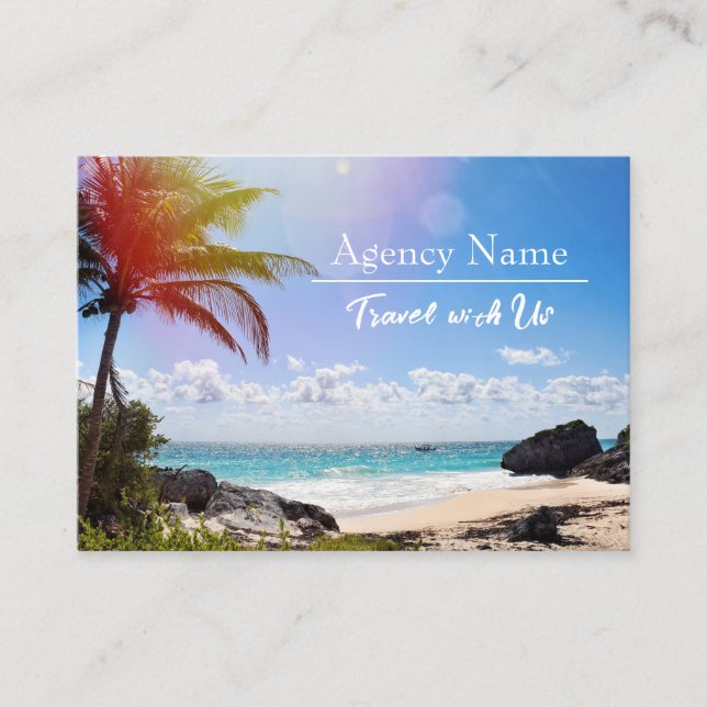 Carte De Visite Cancun Mexique (Devant)