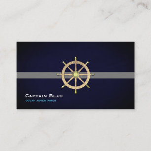 Carte De Visite Captains Wheel
