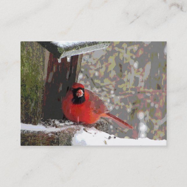 Carte De Visite Cardinal à l'ATC de la source (Devant)