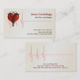Carte de visite cardiologue