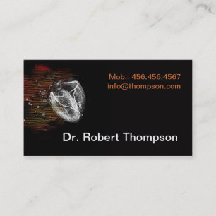 Carte De Visite Cardiologue / Clinique cardio-vasculaire Privée