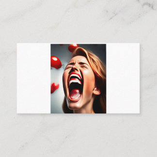 Carte De Visite Caricatures Drôle Design