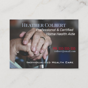 Carte De Visite Caring4U Trusty Professional